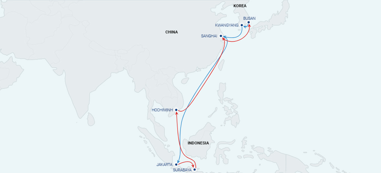 CK LINE天敬海運(yùn)船公司船期查詢物貨追蹤 韓國天敬海運(yùn)株式會(huì)社 CHUN KYUNG Shipping Co.,Ltd. 